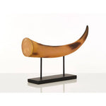 Boho Large Natural Horn Ornament