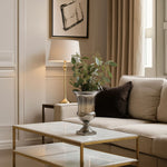 Alexa Ombre Fluted Small Glass Vase