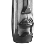 Viso Small Silver Face Tall Vase
