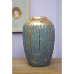 Cyrus Grey and Gold Small Vase