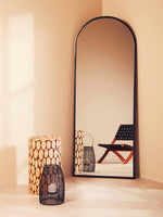 Trento Black Finish Small Lantern