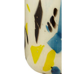 Carra Abstract Design Small Glass Vase