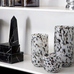 Carra Speckled Grey Large Vase