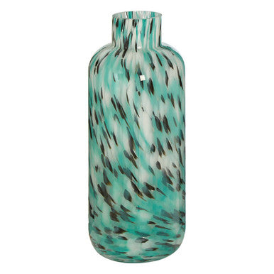 Calla Large Turquoise Speckle Vase