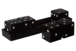 Churchill Games Black And White 5 Dice Set