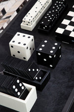 Churchill Games Black And White 5 Dice Set