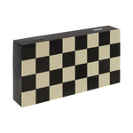 Churchill Games Black And White Foldable Chess Set