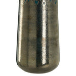 Caris Blue Speckled Glass Large Vase