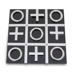 Flos Black And Silver Tic Tac Toe Game