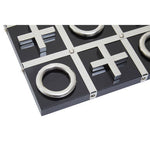 Flos Black And Silver Tic Tac Toe Game