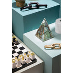 Flos Marble And Wood Chess Set
