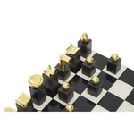 Flos Marble And Wood Chess Set
