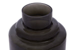 Cayden Small Black Smoked Glass Vase