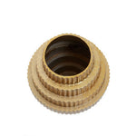 Deomali Small Ombre Gold And Black Vase