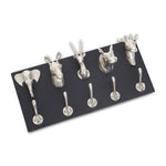 Safari Animal 5 Hook Wall Hanger