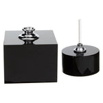 Carrie Black Crystal Large Bottle