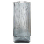 Benka Small Grey Glass Vase