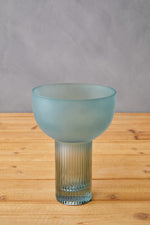 Esma Small Light Blue Glass Vase