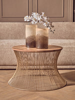 Chiara Medium Natural Sand Effect Vase