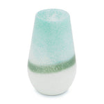 Celia Small Turquoise and White Ombre Vase