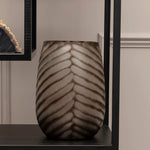 Hessa Large Chevron Cut Vase