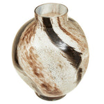 Heba Brushstroke Design Small Glass Vase