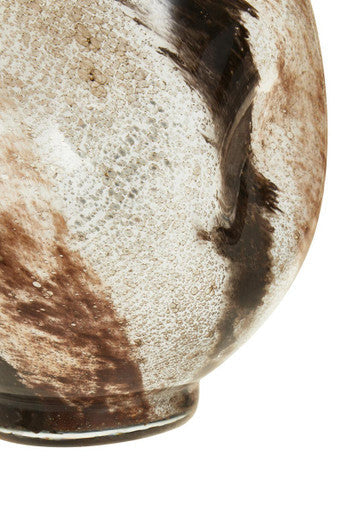 Heba Brushstroke Design Small Glass Vase