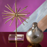 Herbie Small Metallic Effect Bottle Vase