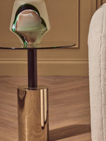 Hakan Glass Vase with Marbled Design