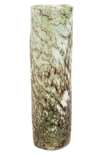 Harri Small Glass Marble Effect Vase