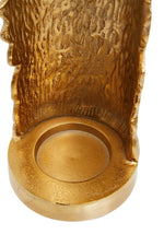 Dion Small Ombre Silver and Gold Finish Candle Holder