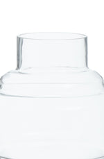 Cayden Stacked Design Large Glass Vase