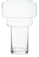 Cayden Stacked Design Large Glass Vase