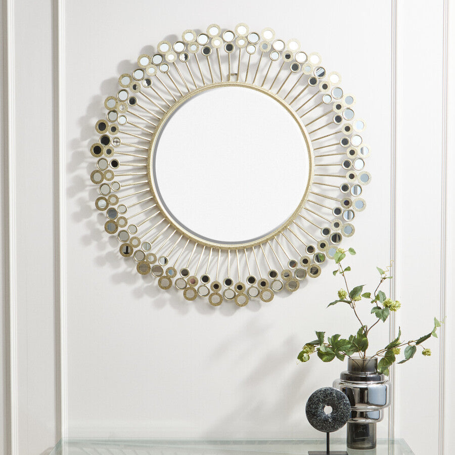 Cayden Small Smoked Black And Silver Vase