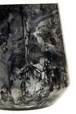 Garan Grey Marble Effect Candle Holder