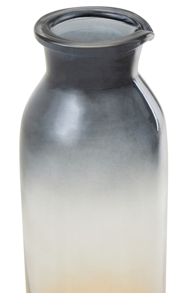 Glynn Black And Gold Medium Vase