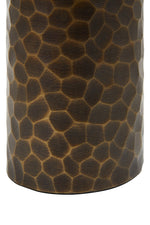 Akola Large Antique Gold Metal Vase