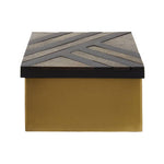 Aris Large Black and Gold Storage Box
