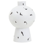 Tundra White and black Small Vase