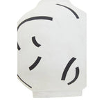 Tundra Black And White Vase
