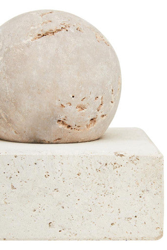 Tibor Travertine Sculpture