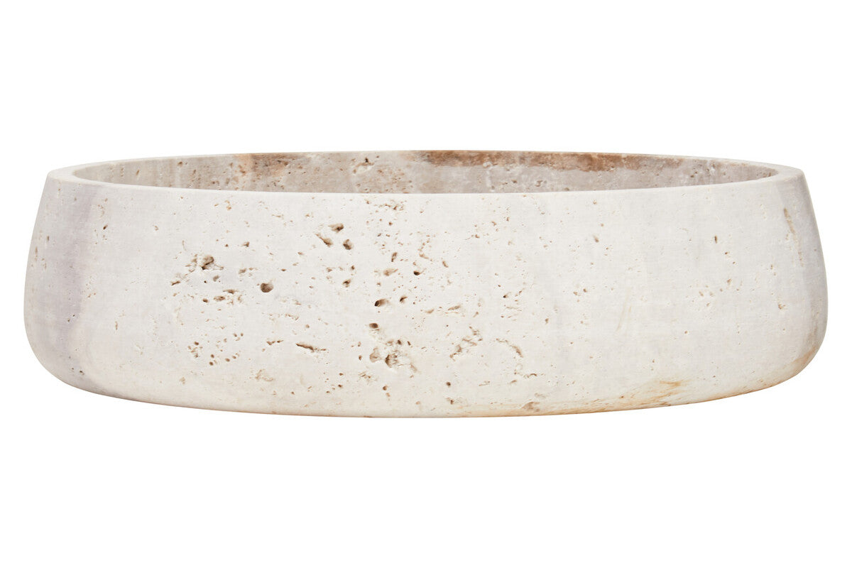 Tibor Travertine Bowl
