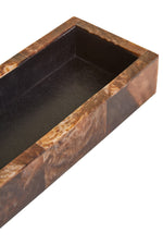 Churchill Games Brown And Black Finish Five Dice Set