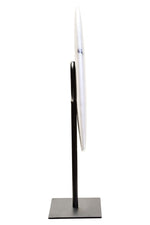 Zoro Medium Round Dia 25cm White Marble Disc Sculpture