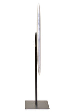 Zoro Extra Large Round Dia 35cm White Marble Disc Sculpture