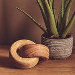Cato Natural Wood Knot Decor