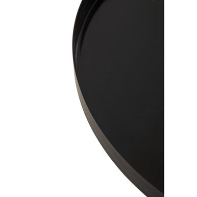 Ramus Black And White Ombre Side Table