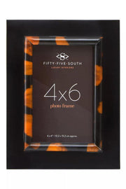 Roma 4 x 6 Inch Tortoise Shell Photo Frame