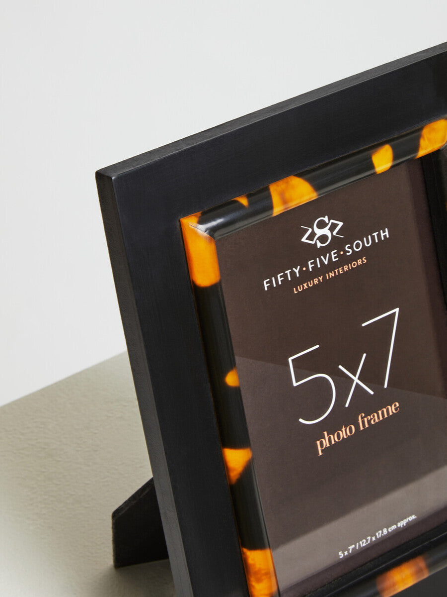 Roma 5 x 7 Inch Tortoise Shell Photo Frame