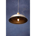 Oslo Small Pendant Light with Zinc Finish